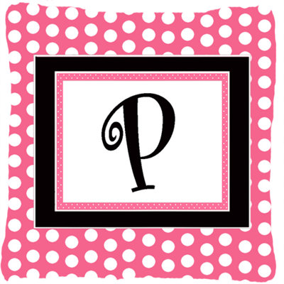 Polka Dots Reversible Throw Pillow