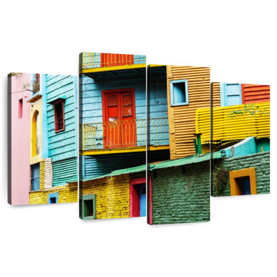 Lilie Caminito In La Boca Neighborhood