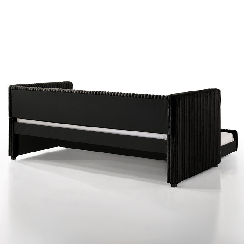 Lit de jour Cody noir, Noir