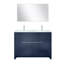 Ensemble de meuble-lavabo double avec miroir l 48 po x P 20 po Lafarre-97832467-113111388