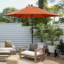 Parasol de marché avec inclinaison et manivelle 7,5 Keiwarren-240370481
