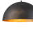 Kyrek 1-Light Iron Dome Pendant -2137744289-2139076442