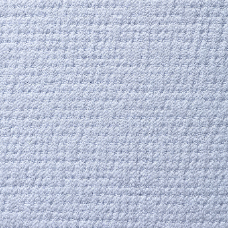 Couverture en coton Tommy Hilfiger, Bleu, Lit simple