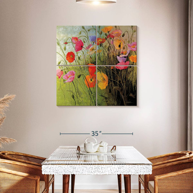 Harnek Meadow Dance, 38" H x 38" W
