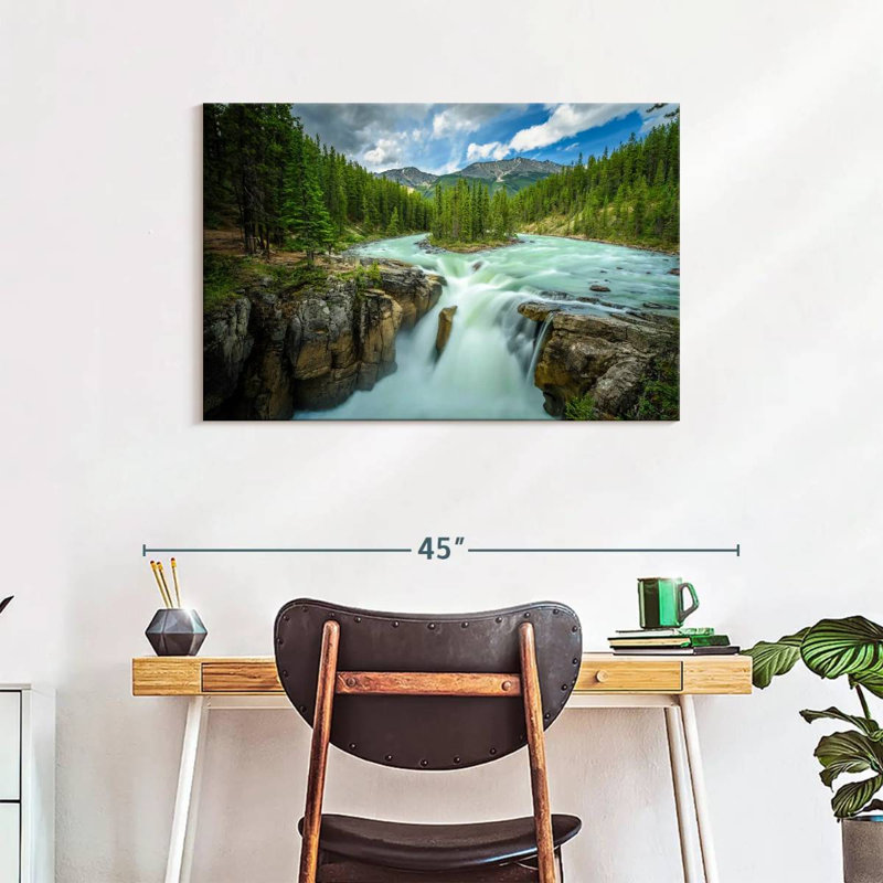 Cascades d'Alvord Upper Sunwapta, H 24 po x l 36 po