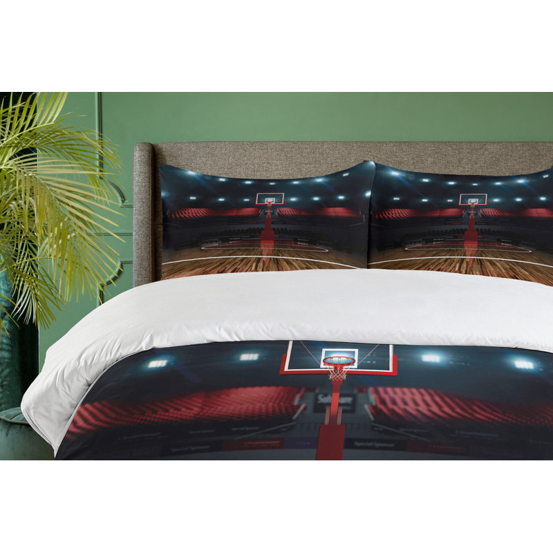 Teen Room Modern & Contemporary Polyester Duvet Cover, King Duvet Cover + 2 King Shams