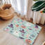Tapis tressé clair nuit tombée-106464394