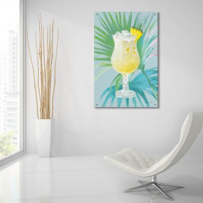 «Tropical Cocktail 1» par Danhui Nai, art mural en verre acrylique