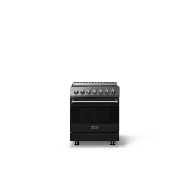 Viking30"W./24"D. Electric Self-Clean Range-5 Burners, Onyx