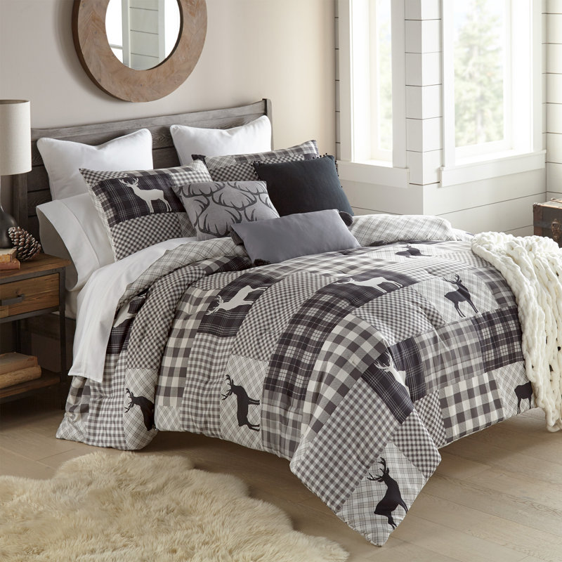 Your Lifestyle by Donna Sharp Ridge Point 3PC King Lodge Comforter Set, King Comforter + 2 King Pillowcases