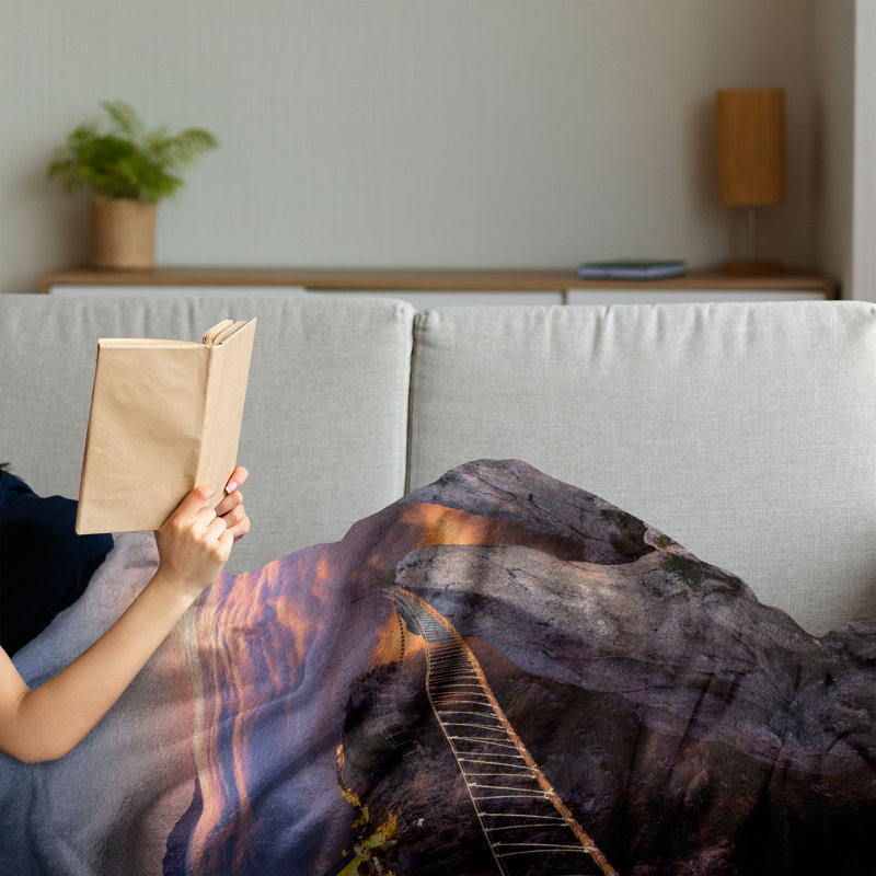 Hand Woven Throw Blanket, 60" x 80"