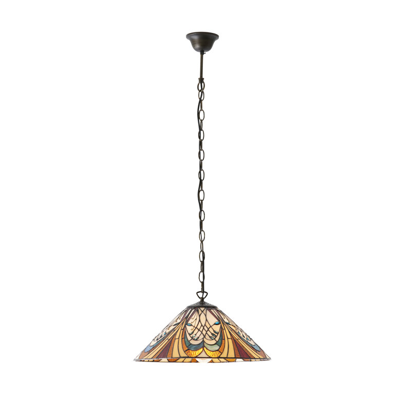 Blauser 1 - Light Bronze Single Pendant