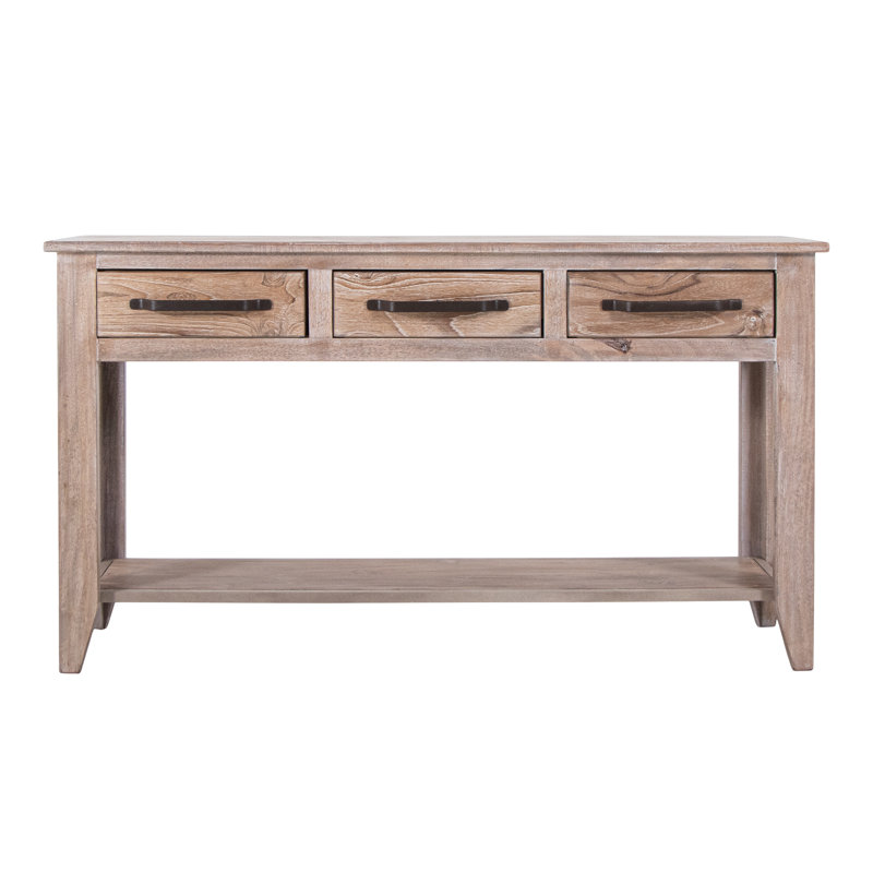 3 Drawer, 1 Shelf, Sofa Table