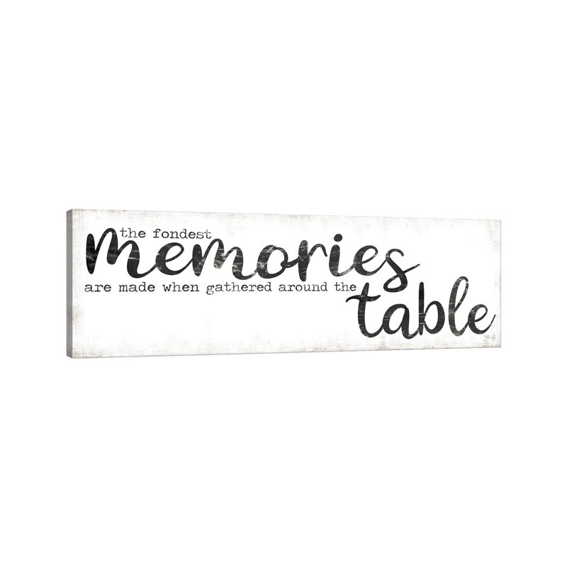 The Fondest Memories by Marla Rae - Panoramic Print on Canvas, 30.48 cm H x 91.44 cm W x 1.91 cm D, Wrapped Canvas