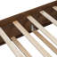Structure de grand lit avec lit gigogne et 2 tiroirs de rangement-1284109104