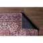 Tapis luxueux lavable à la machine, 4,9 x 7,5 pieds, 100% polyester, 1850 g / m², hauteur des poils: 0,2 pouce | Envers écologique en polyester recyclé | Parfait pour le salon et la chambre à coucher, conception douce et durable-2112834023