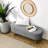 Ottoman Oval Storage Bench-504423454