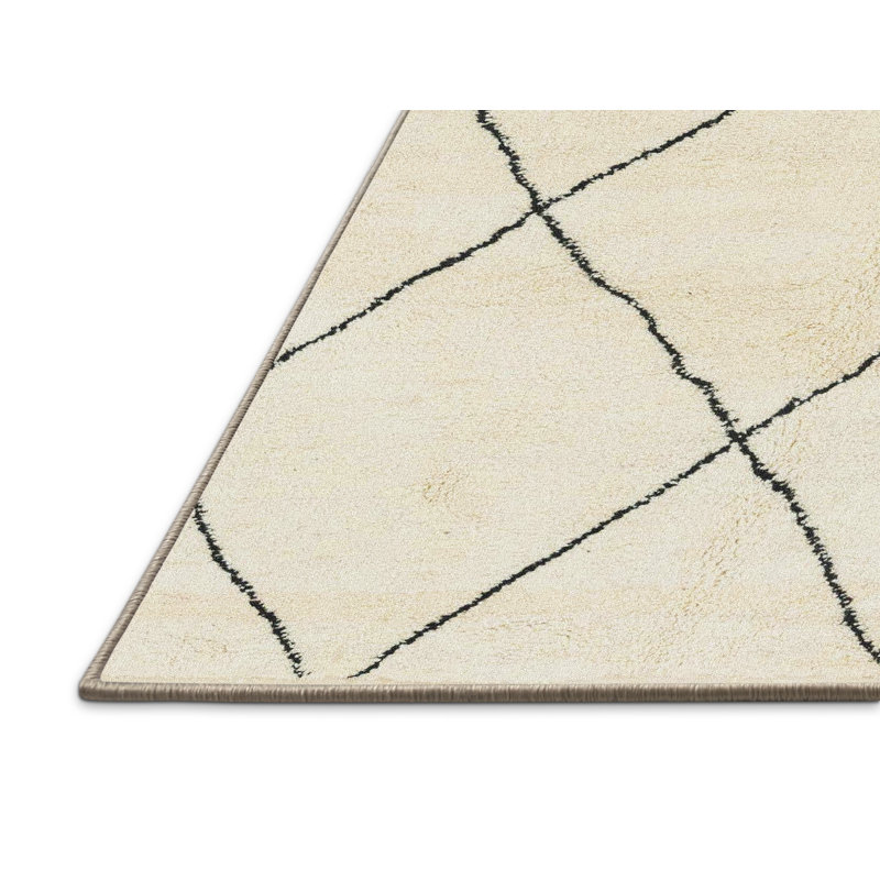Abstract Indoor Rug, Rectangle 5' x 7'