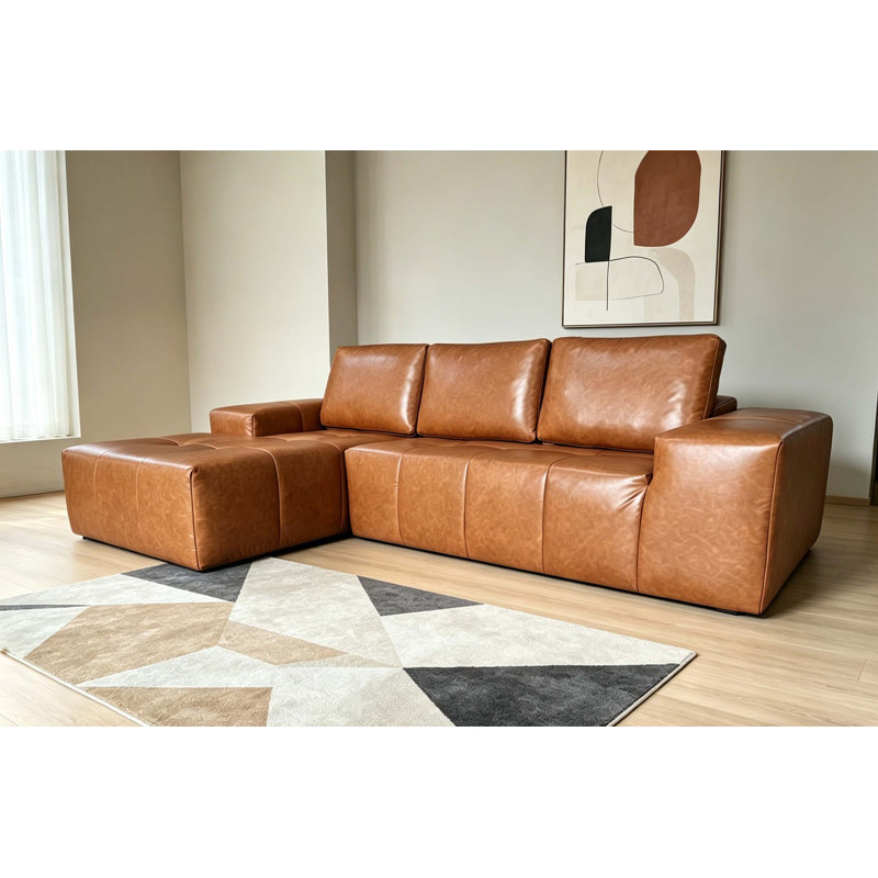 Modular Cloud Sectional Sofa, No-Assembly Required