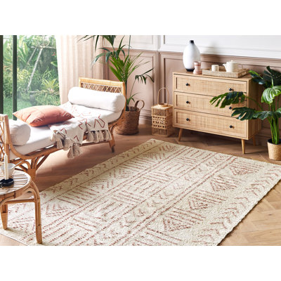 Kissena Rectangle Geometric Hand Woven Area Rug