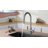 Topcraft Stainless Steel Single Handle Pull-Down Sprayer Kitchen Sink Faucet with 360° Swivel Spout-88766301