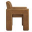 Daven Vegan Leather Dining Armchair In Canyon-116473651
