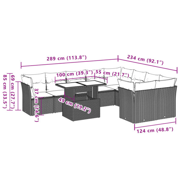 Dimensions du produit