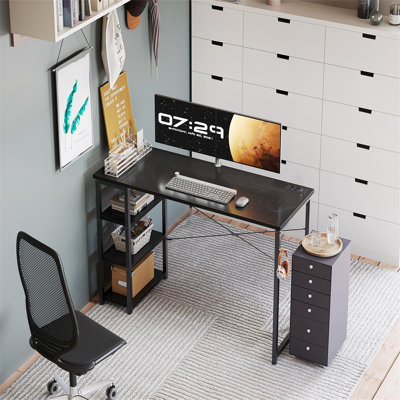 Billen Steel with Built-In Electrical Outlet