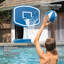 GoSports Splash Hoop Max - Ensemble de jeu de basketball de piscine - Comprend 2 ballons de basketball de piscine, pompe à ballon