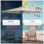 Outdoor Umbrella, 102 Inches Wide-376509037