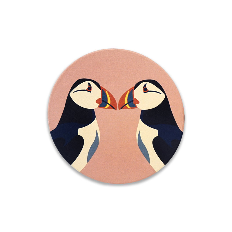 Ceramic Round 1 Piece Coaster