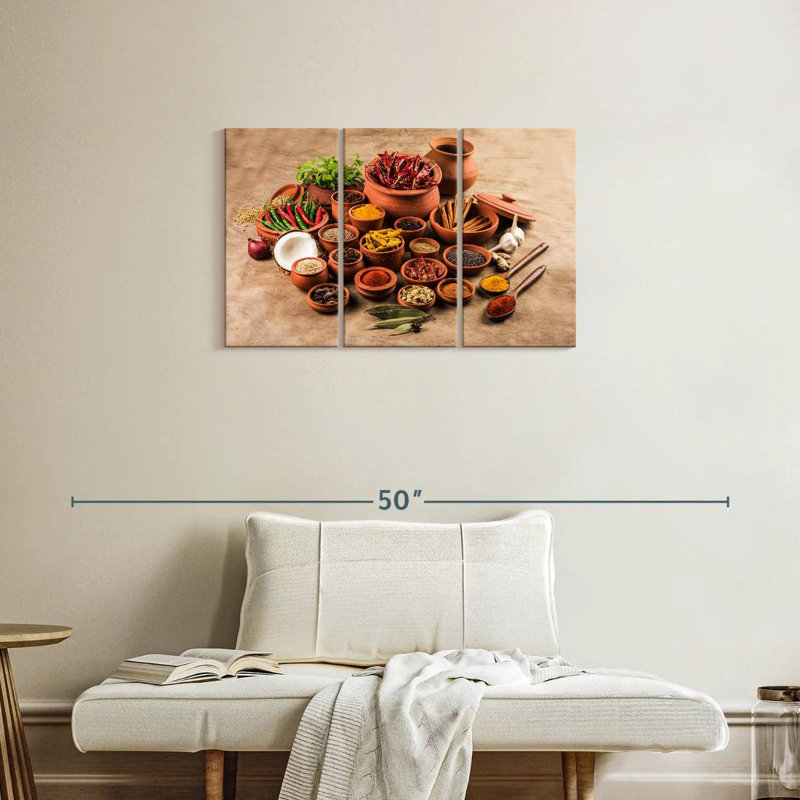 Yarlin Indian Spices, 20" H x 33" W
