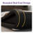 Low Profile Sleigh Bed With Faux Leather Ergonomics Headboard-747776474-747776473