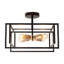 Iron Semi Flush Mount