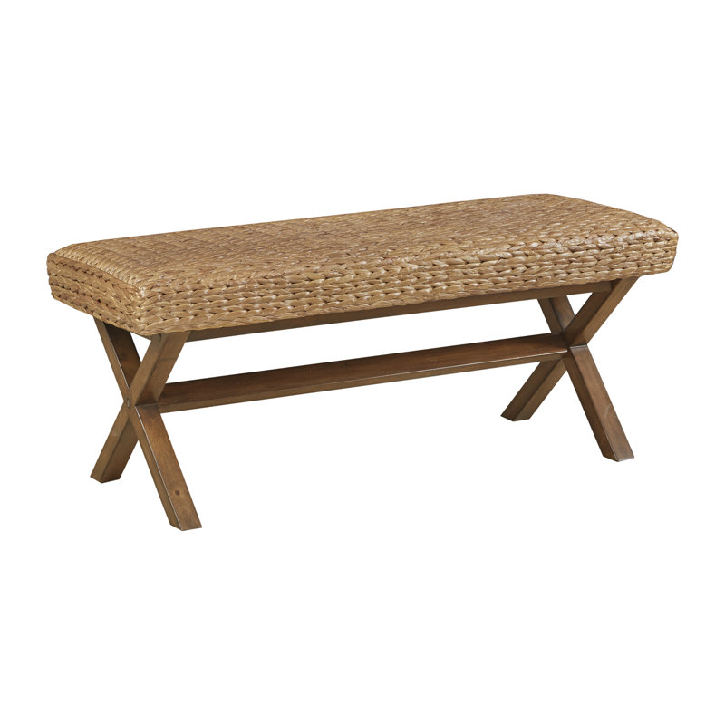 Water Hyacinth Accent Bench Water Hyacinth Accent Bench