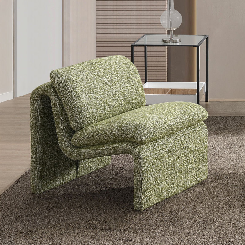 Fauteuil d'appoint Jaeda, Vert