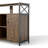 Heloise 39.37" Sideboard Buffet Cabinet With Sliding Barn Doors For Living Room, Dining Room, Kitchen, Hallway