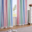 Rideaux arc-en-ciel pour chambre d'enfant - occultant, 1 panneau avec décalcomanies murales licorne-1075178209-1075178211