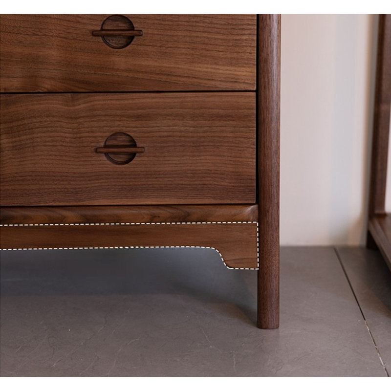 Table de buffet à portes grillagées Song Style, H 35,43 po x l 55,12 po x P 14,96 po