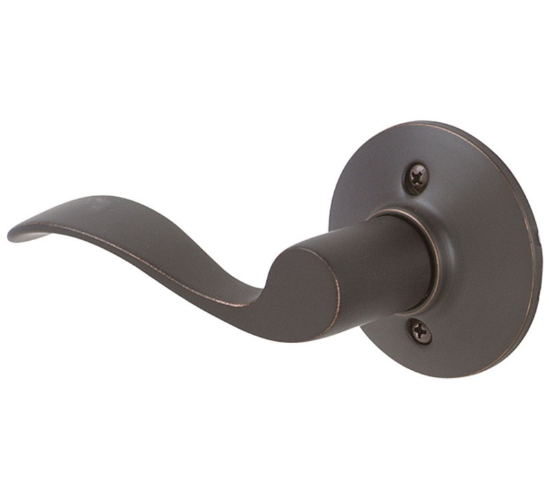 Accent Single Dummy Door Lever, Satin Nickel