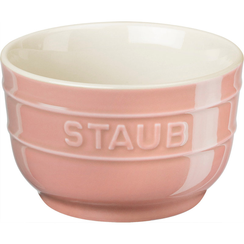Staub Ceramic 6-Pc 8 Oz. Prep Bowls In Macaron Pastel Colors