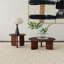 Table de bout ronde Columbo Brown