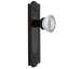 Meadows Plate with Crystal Door Knob-1203390292-1203390289
