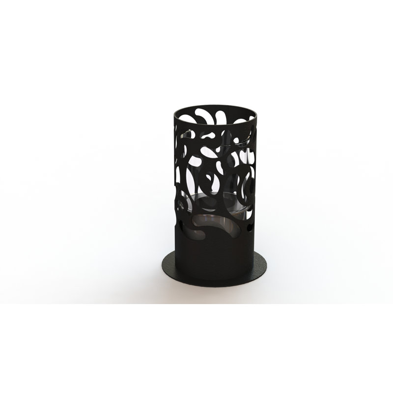Bliss Bio-Ethanol Tabletop Fireplace, Black