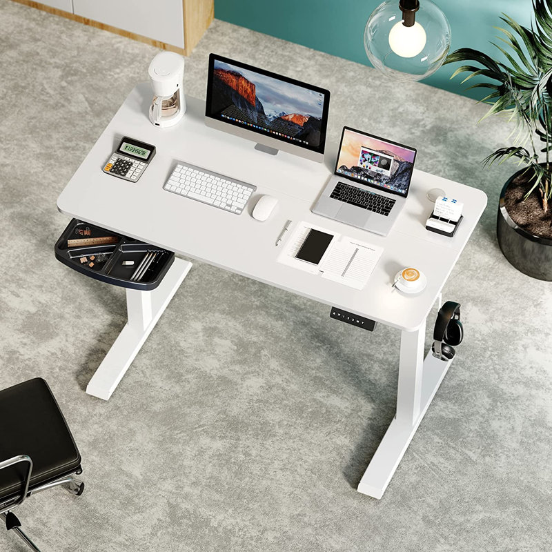Bureau debout Dafny, Blanc