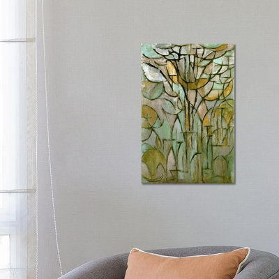 Piet Mondrian - Wrapped Canvas Painting