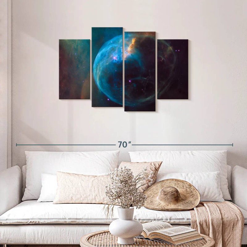 Oberle Bubble Nebula, 27" H x 43" W