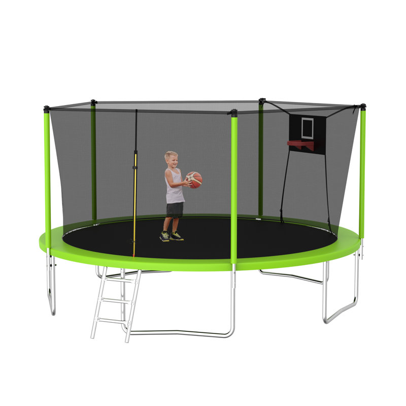 Filet de trampoline 14FT Sports Fitness, Vert