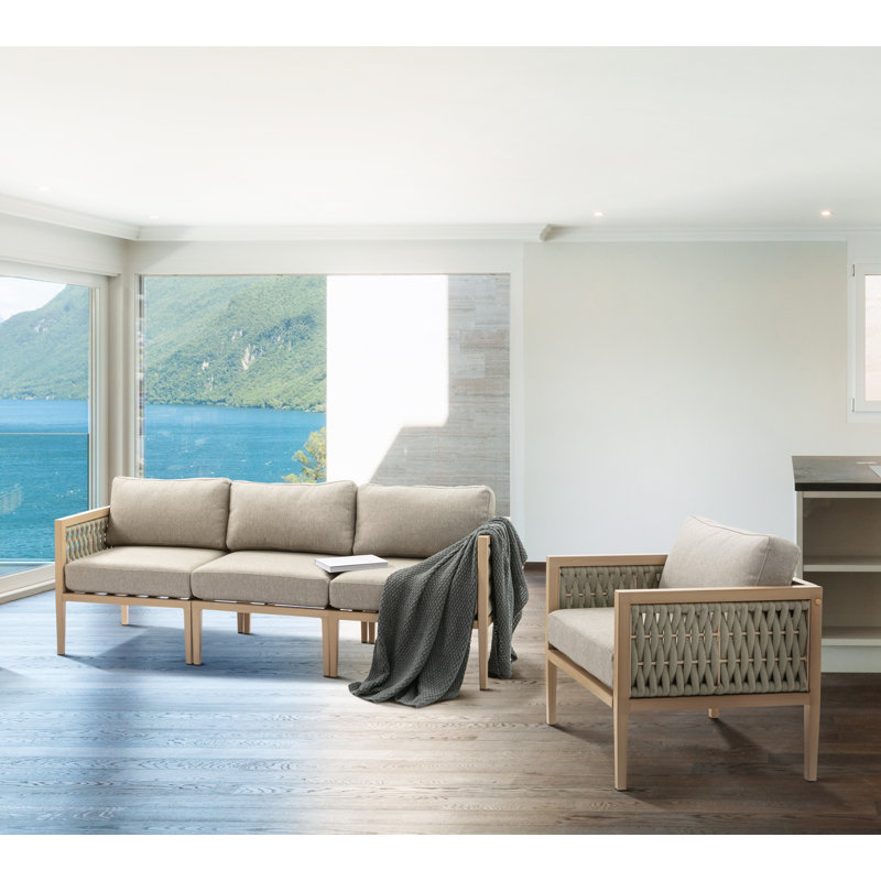 Canapé modulaire intérieur et extérieur Suzuyo