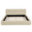 Queen Size Upholstered Platform Bed With Thick Fabric, Grounded Bed With Solid Frame-1402017823